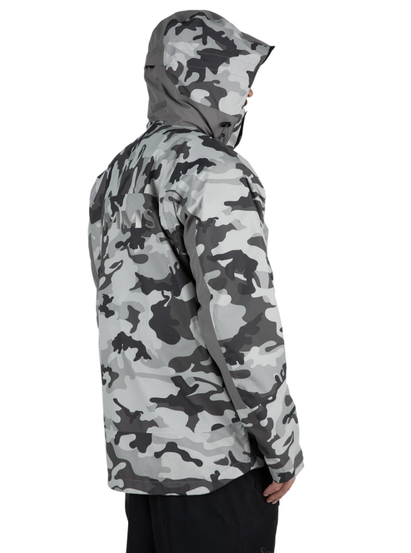 Simms Challenger Jacket Model Back Simms Challenger Jacket Model Back